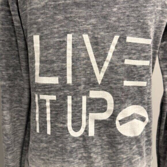 ZEN J. America women's Medium Hoodie Fleece Full-Zip Hooded Sweatshirt - Picture 2 of 7